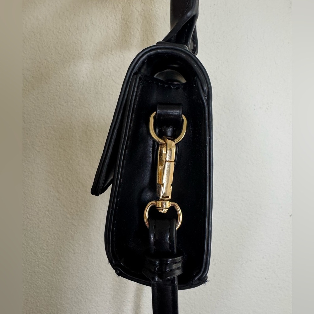 BLACK TOP HANDLE MINI BAG - Picture 4 of 6